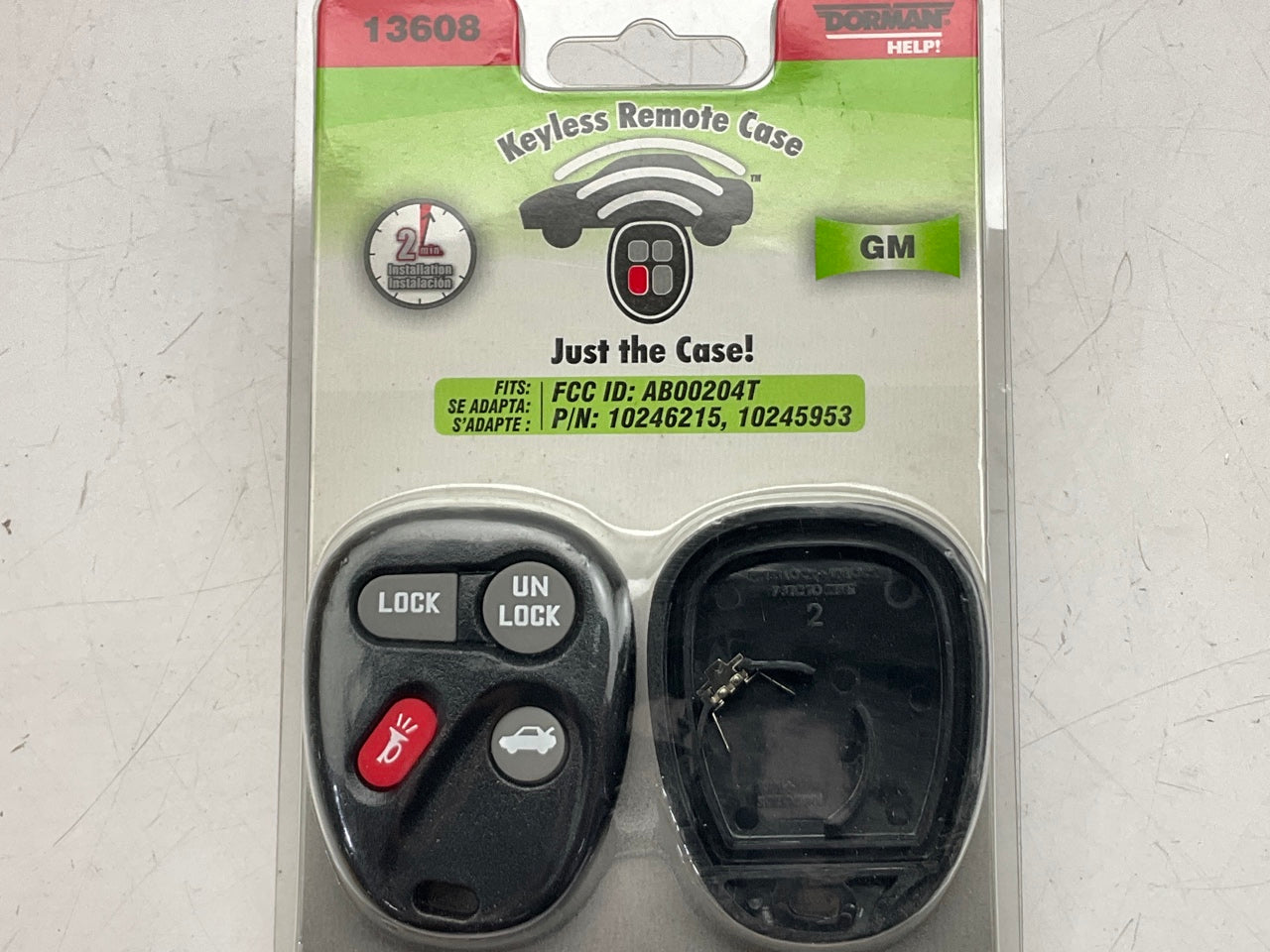 Dorman 13608 Keyless Entry Transmitter Cover - COVER ONLY