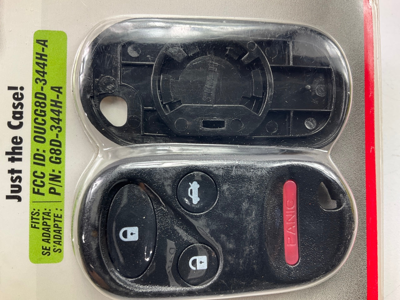 Dorman 13610 Keyless Entry Transmitter Cover For 2002-04 Honda CR-V - COVER ONLY