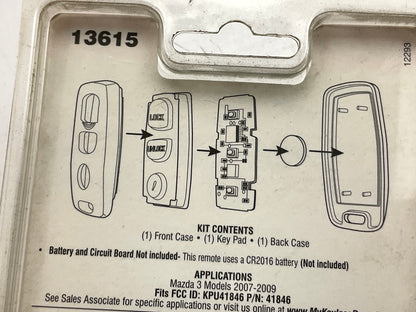 Dorman 13615 Keyless Entry Transmitter Cover - COVER ONLY