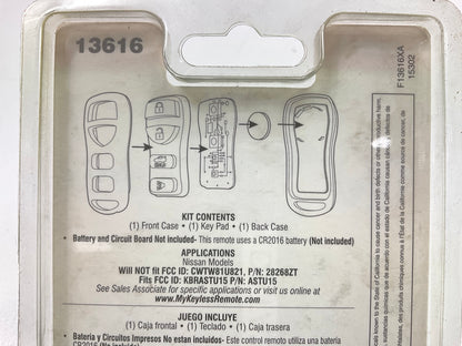 Dorman 13616 Keyless Entry Transmitter Cover - COVER ONLY