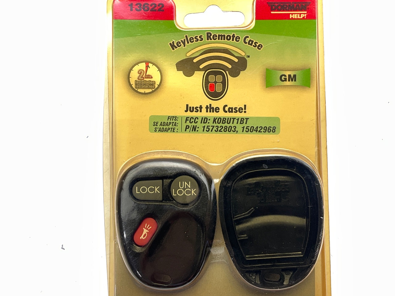 Dorman 13622 Keyless Entry Transmitter Cover - COVER ONLY