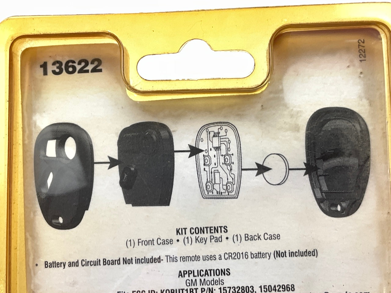 Dorman 13622 Keyless Entry Transmitter Cover - COVER ONLY