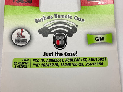 EMPTY SHELL ONLY - NO ELECTRONICS - Dorman 13638 Keyless Entry Transmitter Cover