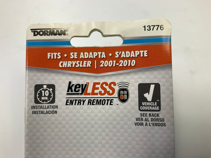 Dorman 13776 Keyless Entry Remote FOB