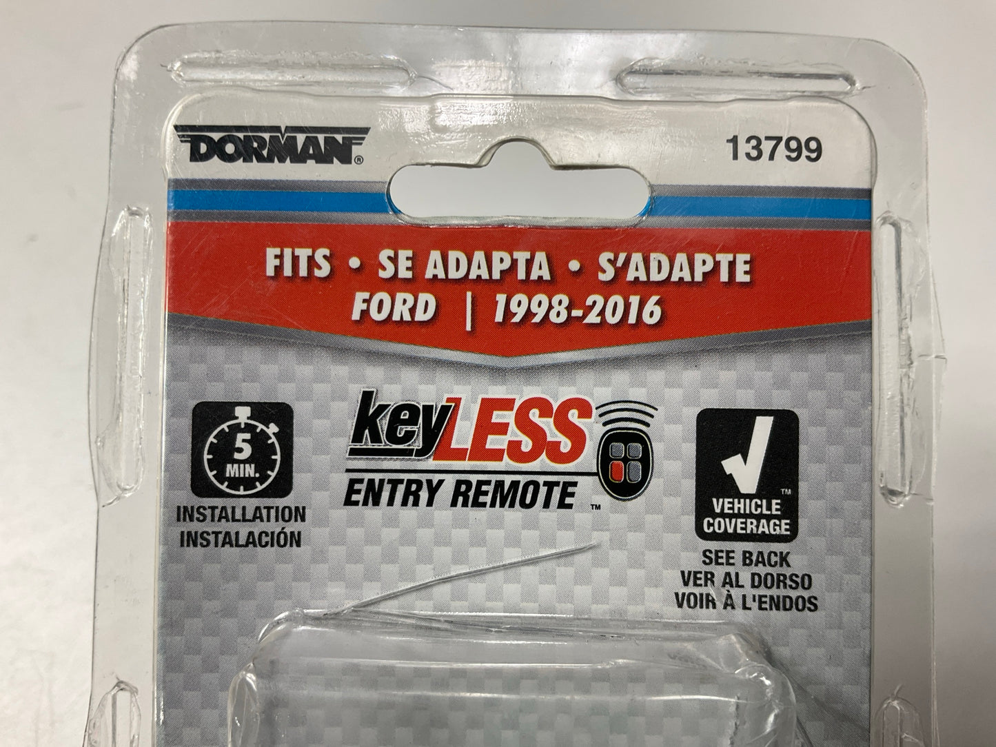 Dorman 13799 Keyless Entry Remote Control Fob