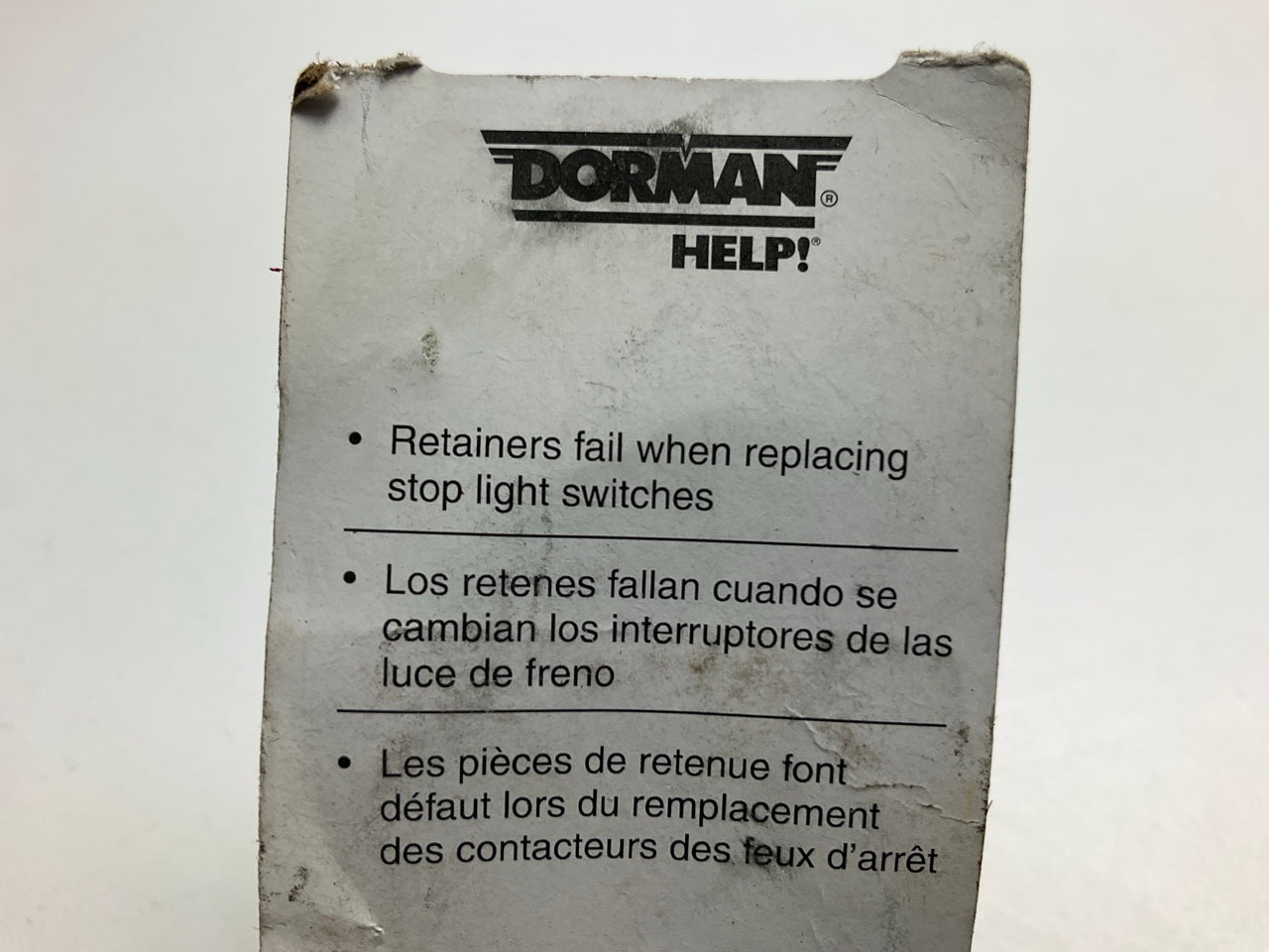 Dorman 13808 Brake Light Lamp Switch Retainer