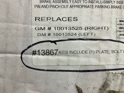 Dorman 13867 Rear Brake Backing Plate Dust Shield Cover