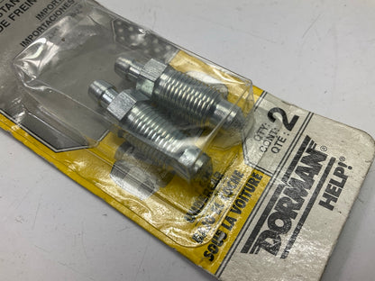 Dorman Help 13906 Brake Bleeder Screws,  10mm-1.0 X 33mm, Pack Of 2