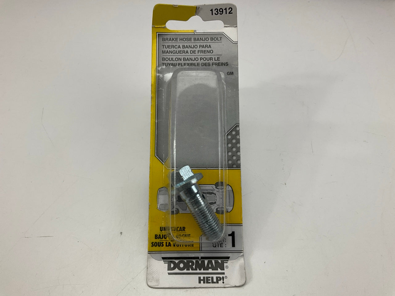 Dorman 13912 Rear Brake Hydraulic Hose To Caliper Banjo Bolt
