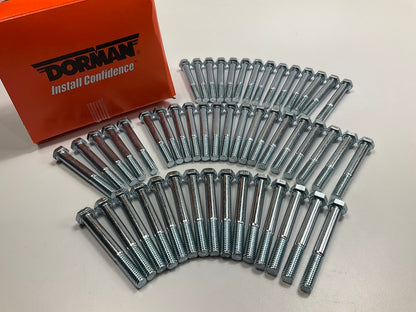 50 PACK -  Dorman 170-230 Cap Screw Hex Head Bolts, Grade 5, 3/8-16 X 3''