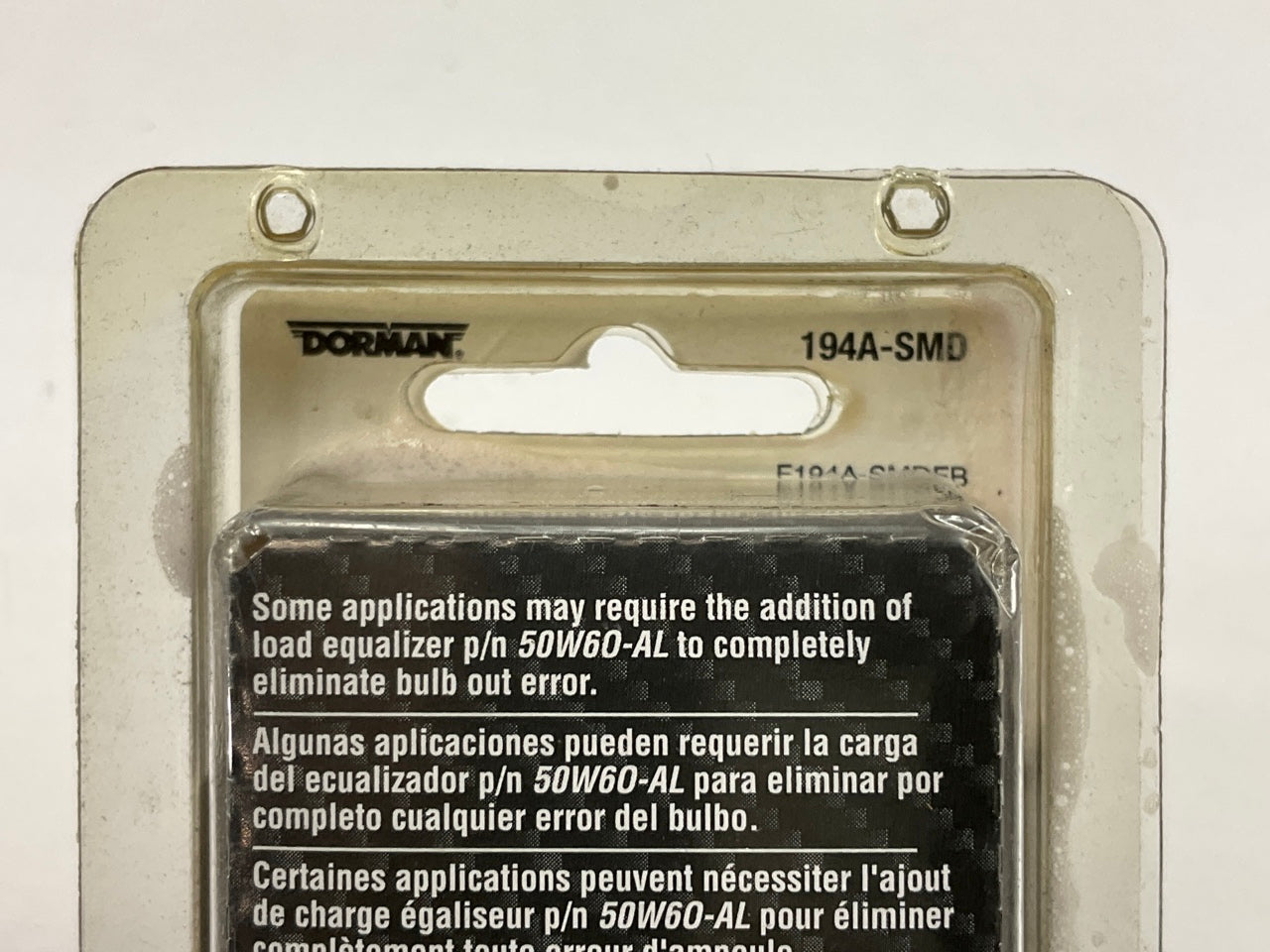Dorman 194A-SMD Side Marker LED Light Bulb # 194, AMBER, 50,000 HOURS