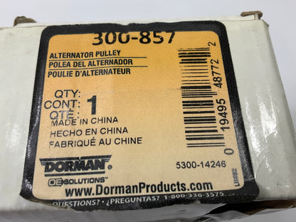 Dorman 300-857 Alternator Clutch Pulley For 06-14 Sonata Tucson 09-13 Optima
