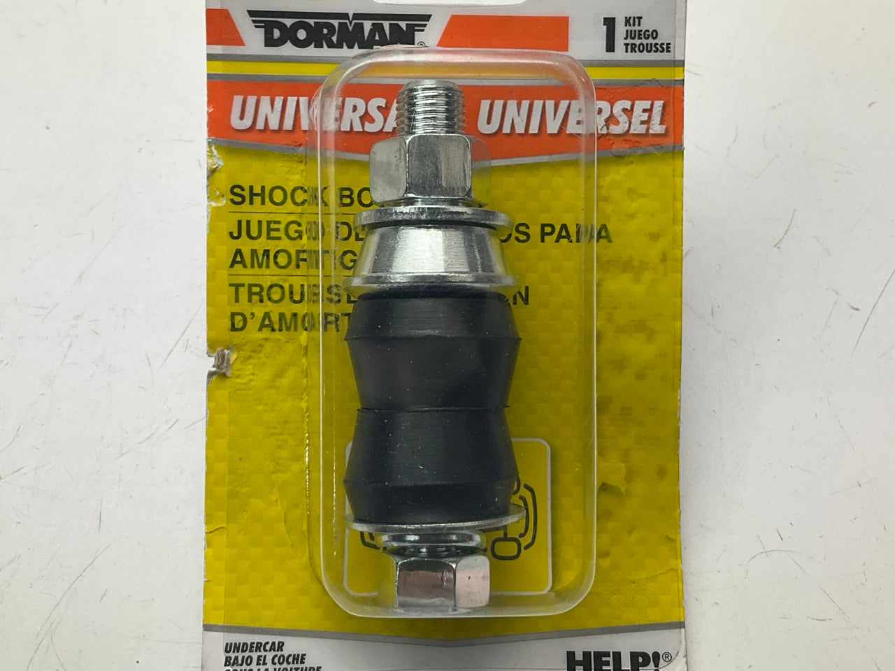 Dorman 31001 Suspension Shock Mounting Kit: Rubber Bushings, Washers, & Nuts
