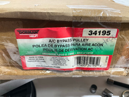 Dorman 34195 A/C Compressor Bypass Pulley