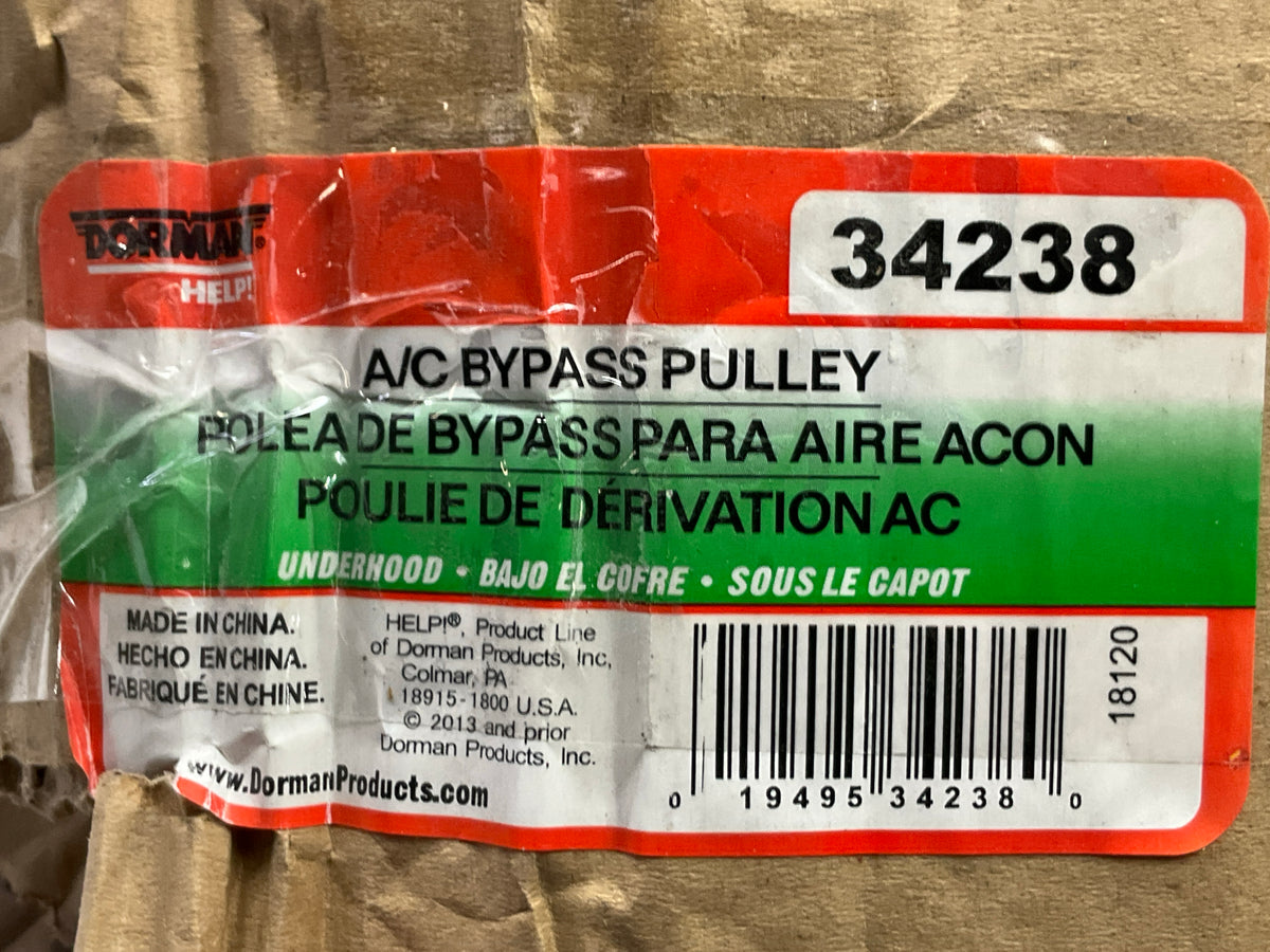 Dorman 34238 A/C Compressor Bypass Pulley