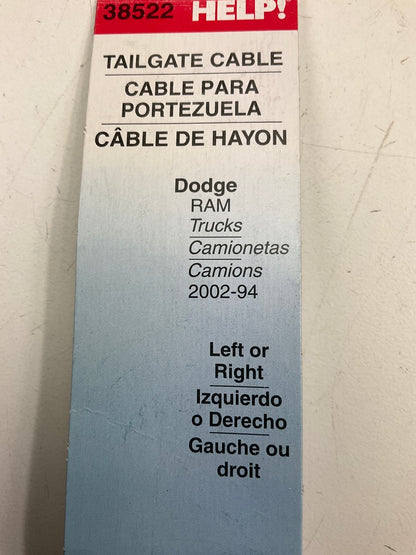Dorman 38522 Tailgate Cable For 1994-2002 Ram 1500 2500 3500 Pickup Truck