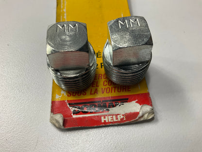 Dorman Help! 40081 Pipe Plugs Square Head 1/2'' NPT - Qty. 2 Pieces