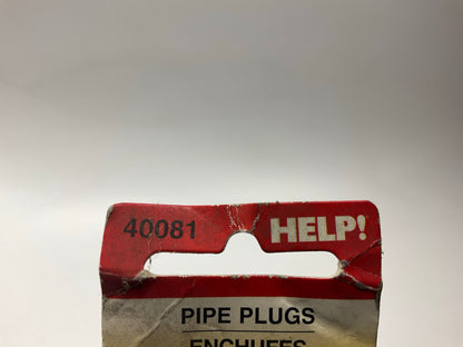 Dorman Help! 40081 Pipe Plugs Square Head 1/2'' NPT - Qty. 2 Pieces