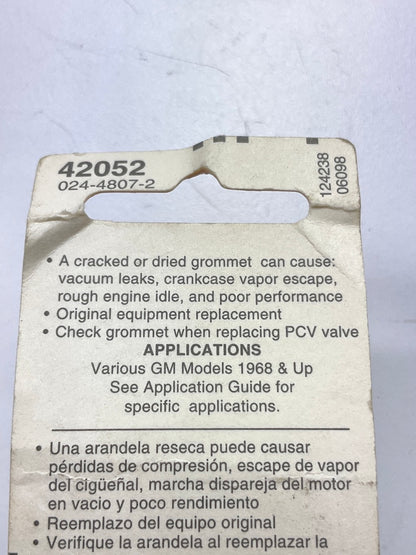Dorman 42052 PCV Valve Grommet