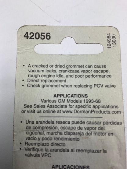 Dorman 42056 PCV Valve Grommet