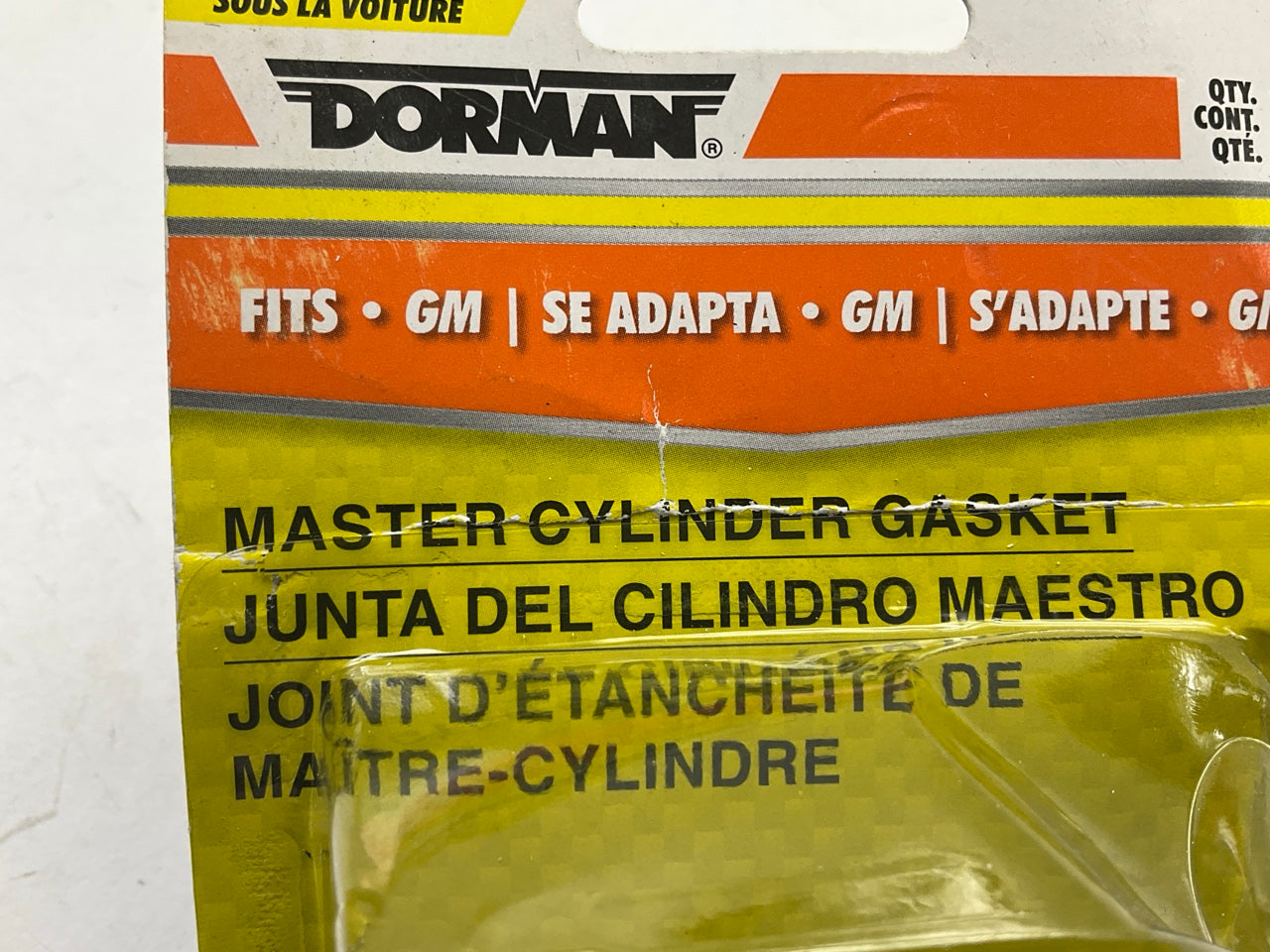 Dorman 42072 Master Cylinder Gasket Reservoir Cap
