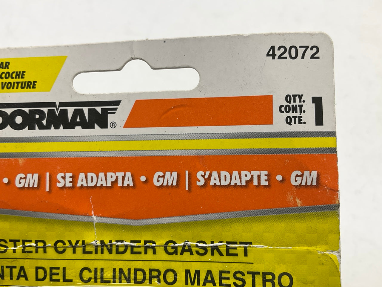 Dorman 42072 Master Cylinder Gasket Reservoir Cap