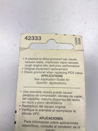 Dorman 42333 PCV Valve Grommet