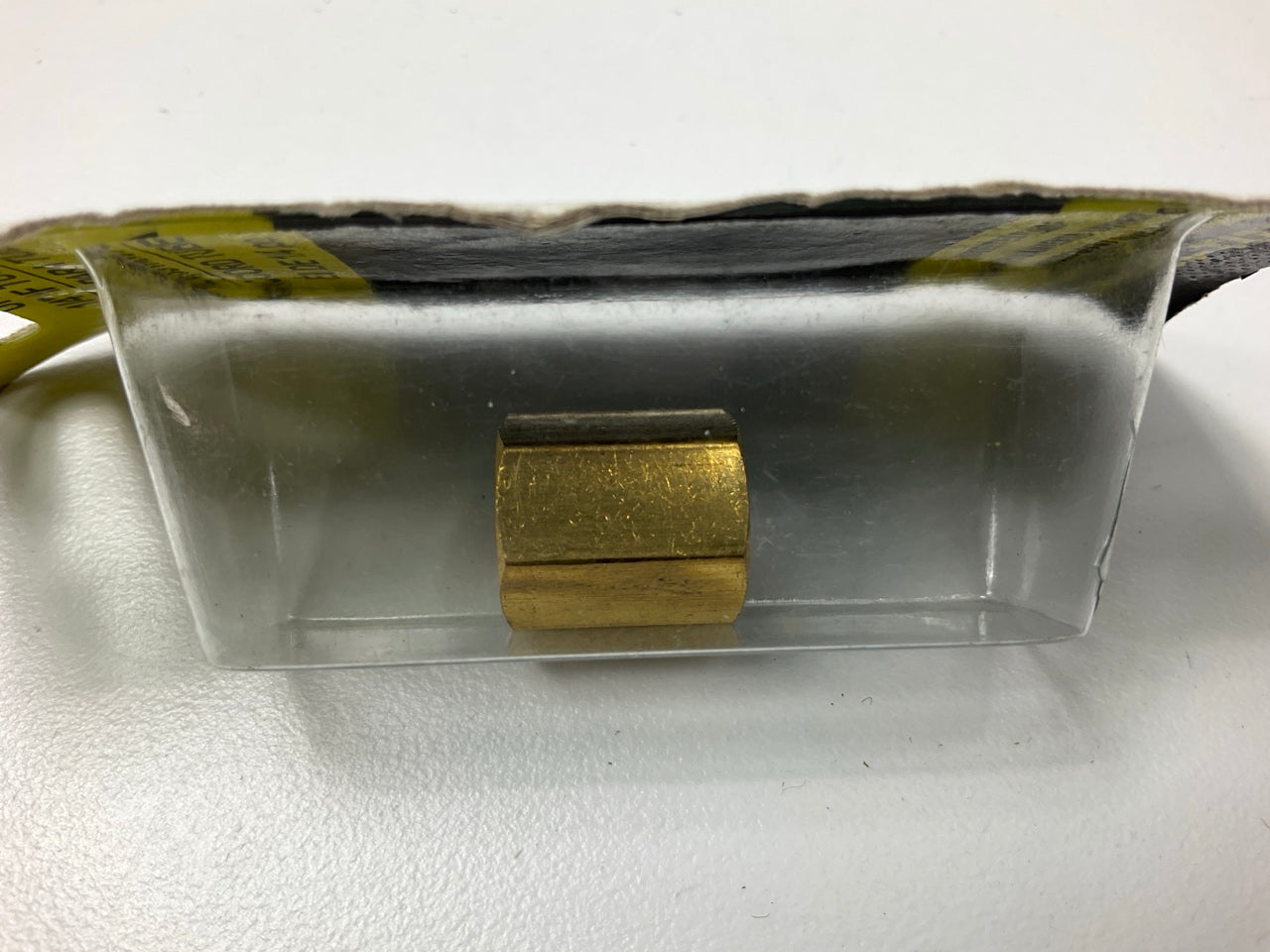 Dorman 43376 Inverted Flare Brake Line Fitting Union Brass 1/4''
