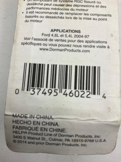 Dorman 46022 PCV Valve 90 Degree Elbow