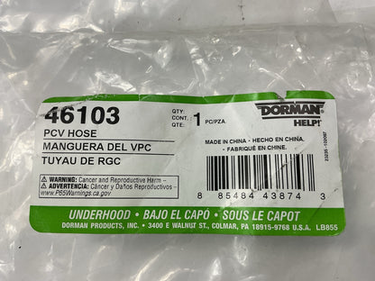 Dorman 46103 Engine Crankcase Breather Hose Check Valve