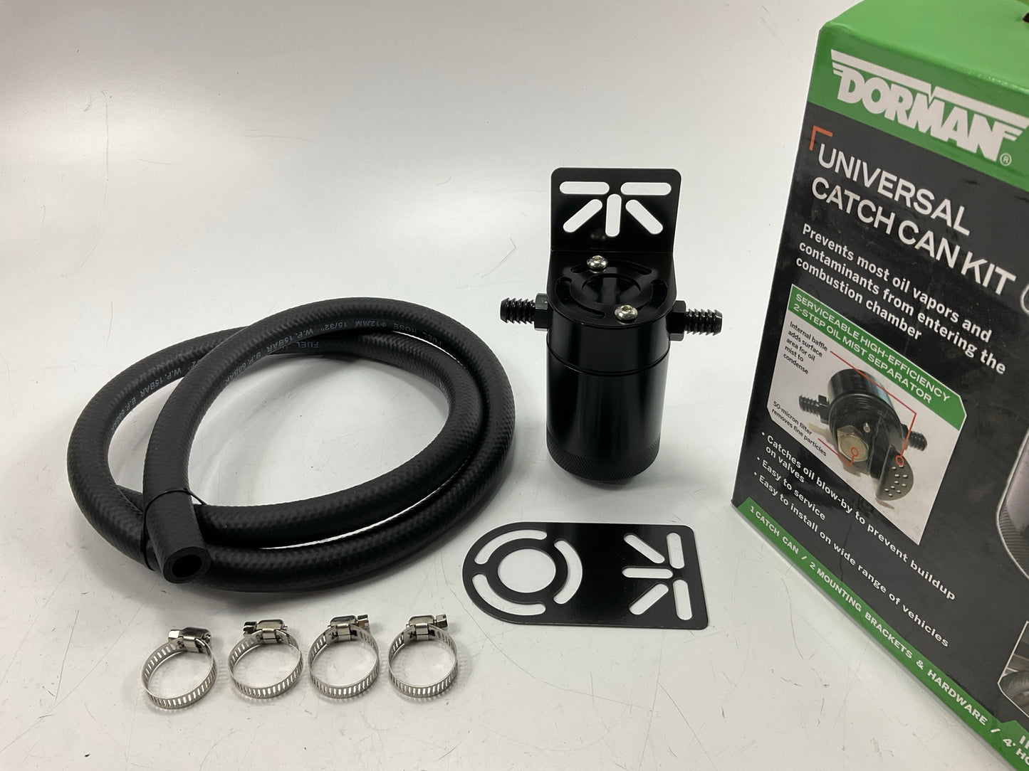 Dorman 46110 Universal Engine Oil Catch Can Kit