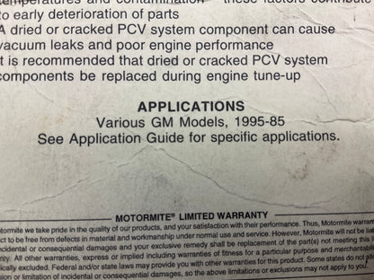 Dorman 47054 PCV Valve Elbow