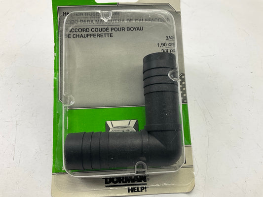 Dorman 47063 HVAC Heater Hose Connector, 90 Degree Elbow - 3/4'' X 3/4''