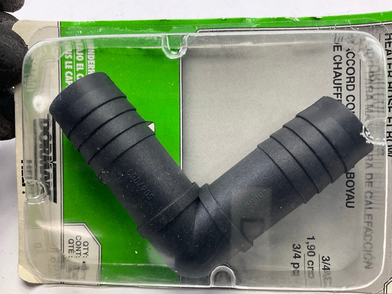 Dorman 47063 HVAC Heater Hose Connector, 90 Degree Elbow - 3/4'' X 3/4''
