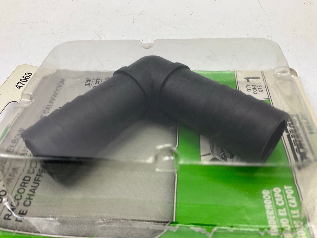 Dorman 47063 HVAC Heater Hose Connector, 90 Degree Elbow - 3/4'' X 3/4''