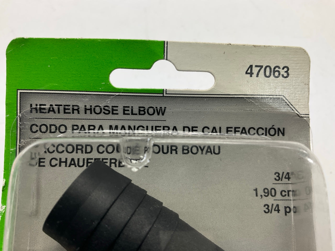 Dorman 47063 HVAC Heater Hose Connector, 90 Degree Elbow - 3/4'' X 3/4''