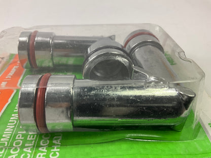 Dorman 47065HP Heater Hose Elbow Fittings - Aluminum - Pack Of 2