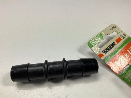 Dorman 47093 Heater Hose 1/2'' Splice Straight Connector - Join 2 Hoses Together