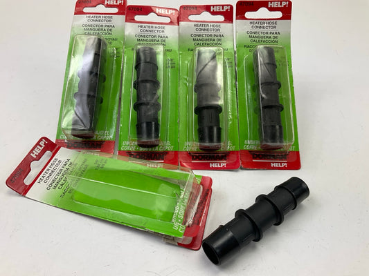 Dorman 47094 Heater Hose Splice Connector 5/8'' ID Plastic ( 5 Pieces )
