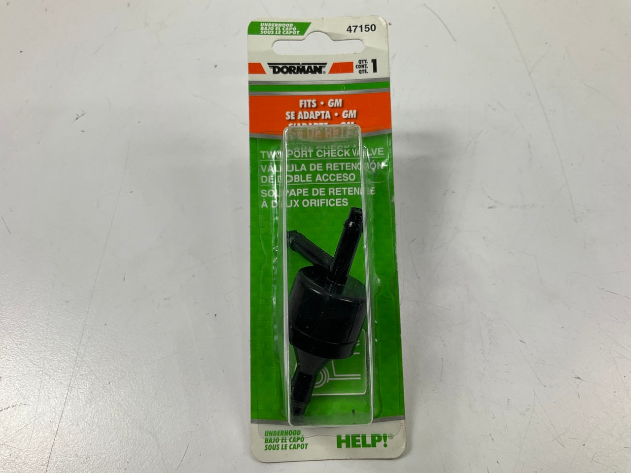 Dorman 47150 Two-Way Vacumm Check Valve
