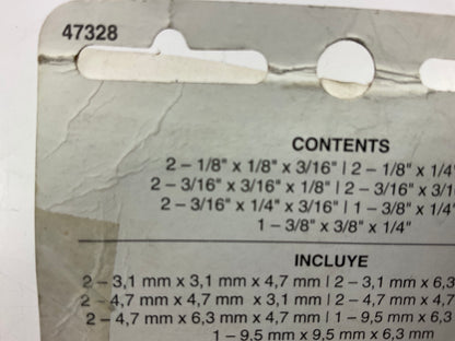 Dorman 47328 Hard Vacuum Tubing Connector Assortment