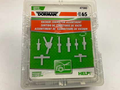 Dorman 47380 Vacuum Connector Assortment Value Pack - 65 Piece