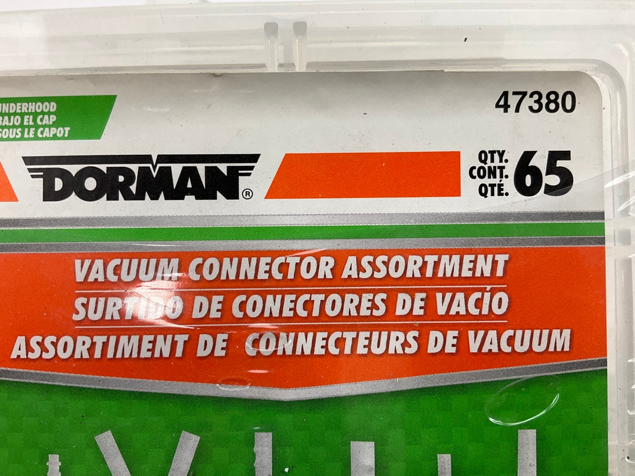 Dorman 47380 Vacuum Connector Assortment Value Pack - 65 Piece