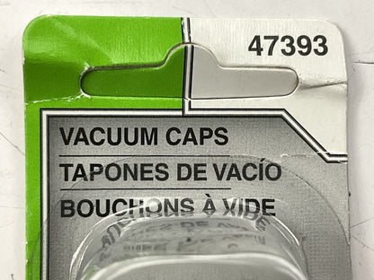 5 PACK - Dorman 47393 1/4'' Rubber Black Vacuum Caps