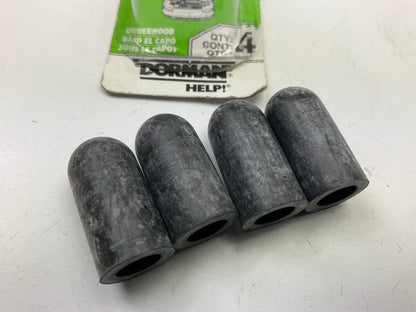 Dorman 47394  5/16'' Rubber Vacuum Caps - Pack Of 4