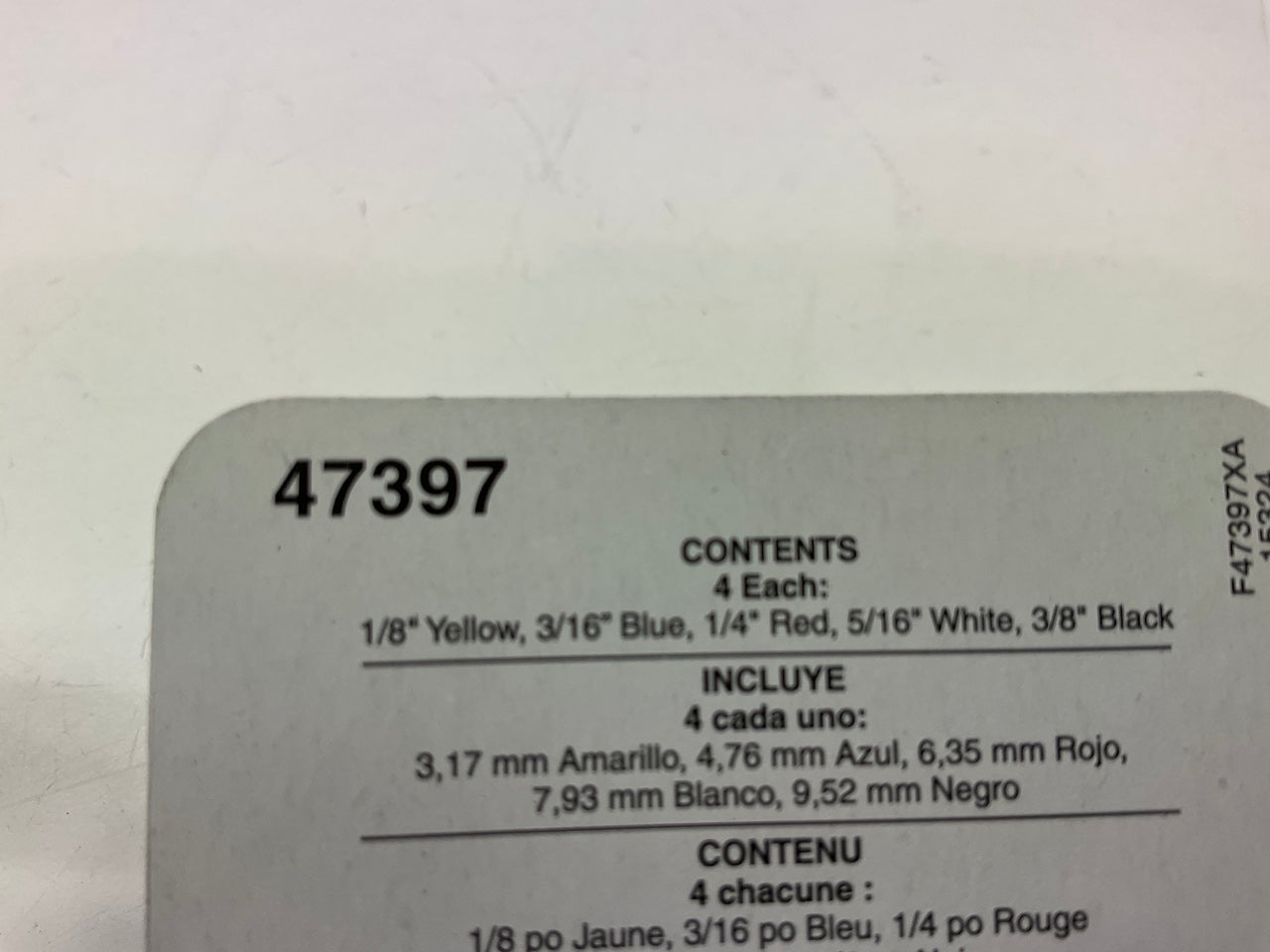 Dorman 47397 Vacuum Cap - (4) 1/8'' (4) 3/16'' (4) 1/4'' (4) 5/16'' (4) 3/8''