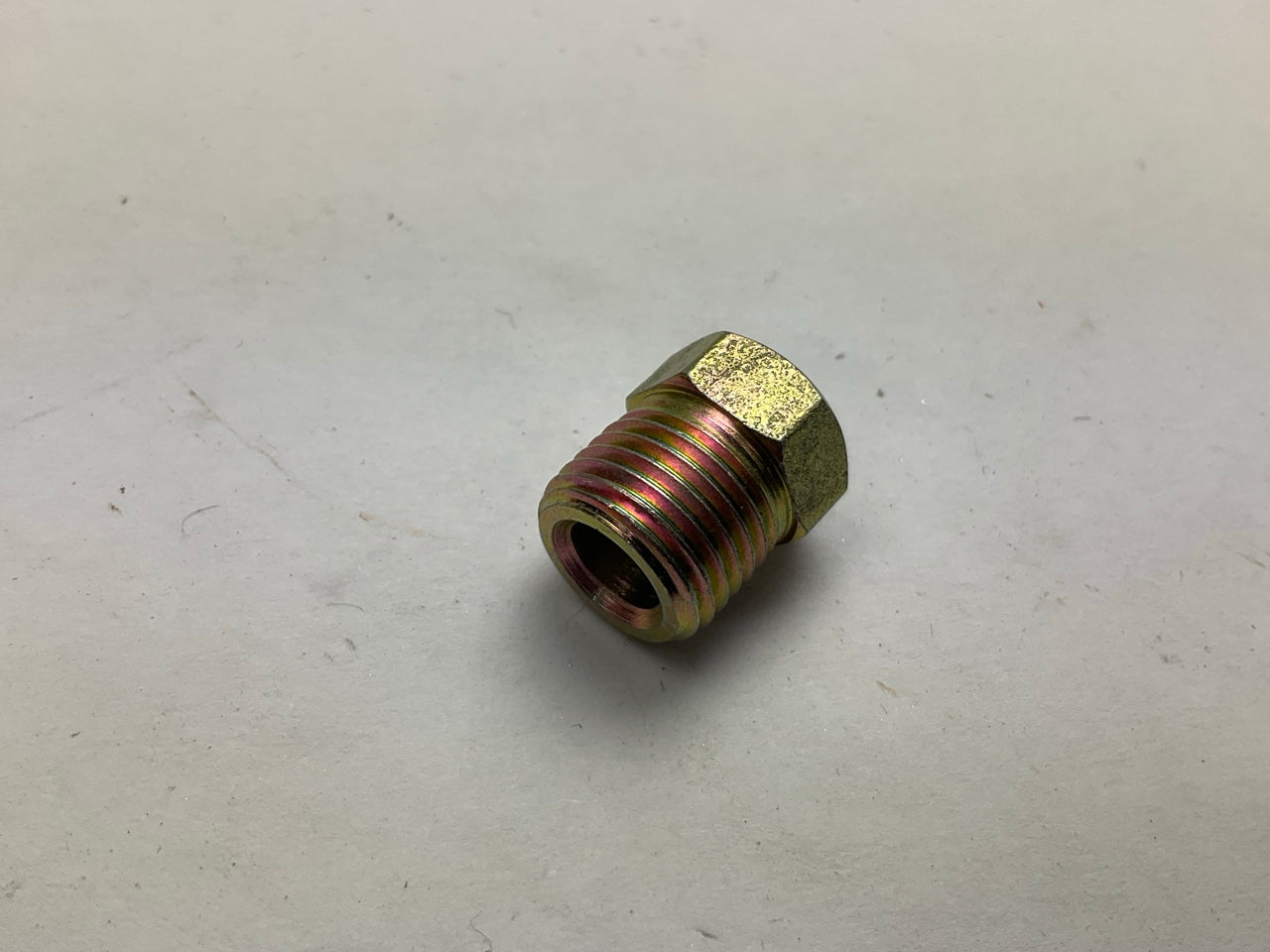Dorman 490-305 Gold 1/4'' Steel Oversize Tube Nuts, 5 / Pack, 1/2''-20