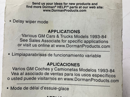 Dorman 49286 Turn Signal / Cruise Control / Wiper Delay Switch
