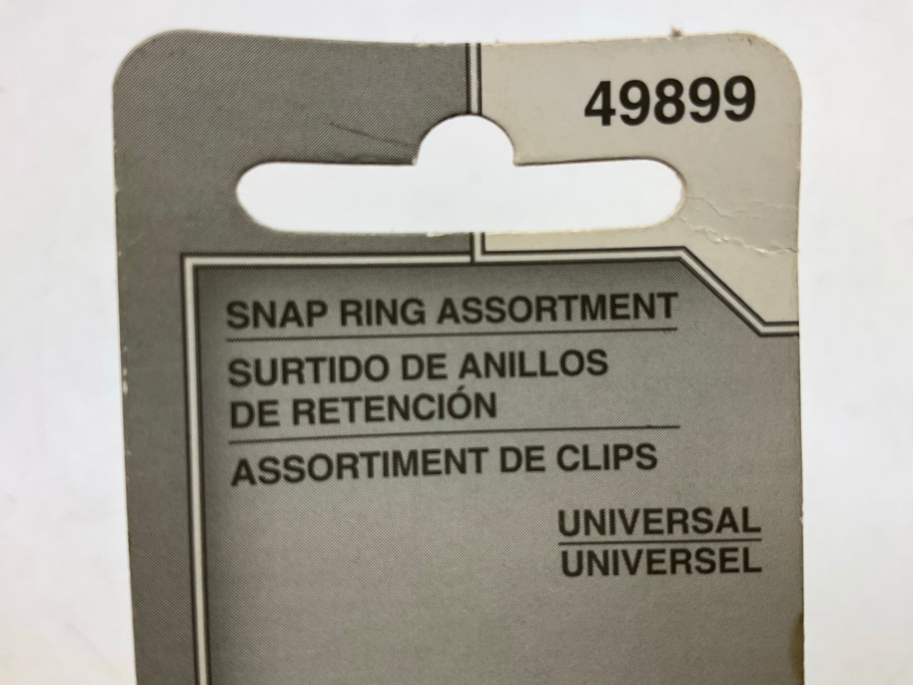 Dorman 49899 External Retaining Snap Ring Assortment - 1/4''-1'' (6.3mm-25.4mm)