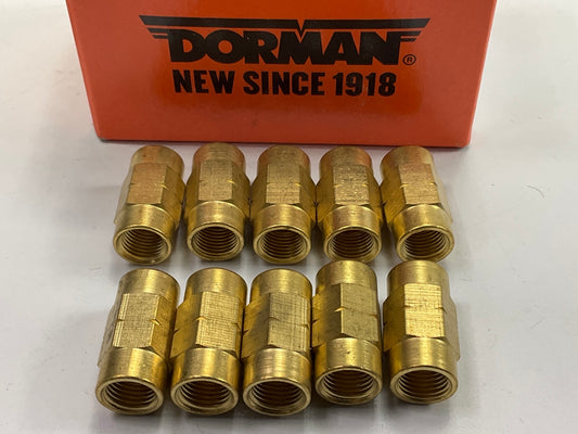 (10) Dorman 499-2513/16'' Brake Hydraulic Line Union, M10-1.0